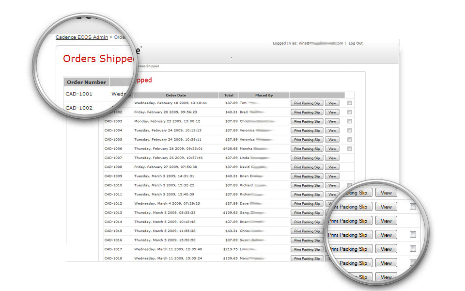 Collateral ordering system